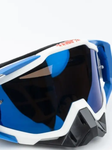 100% Replica Маска Бело-синяя линза иридиум в Калуге