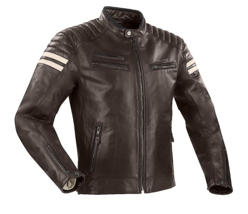 Segura Куртка кожаная Funky Brown/Beige в Калуге