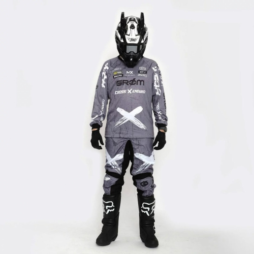 Grom Штаны кроссовые X Gray в Калуге