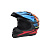 Desment Шлем кроссовый Raptor Black-Blue-Orange graphic в Калуге