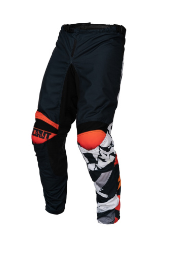 Scout Штаны кроссовые Abstraction Black/Orange в Калуге