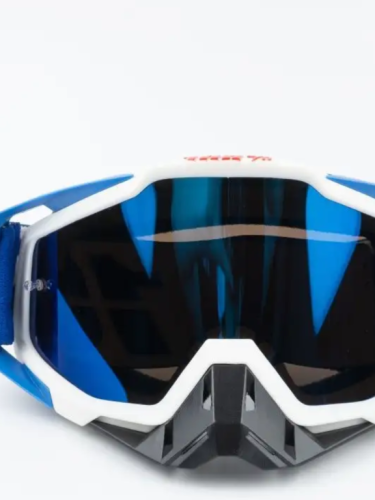 100% Replica Маска Бело-синяя линза иридиум в Калуге