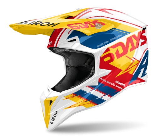 Airoh Мотошлем Wraaap Sixdays Spain 2024 Glossy в Калуге