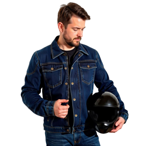 Inflame Куртка мужская Liverpool хлопок+арамид синий в Калуге