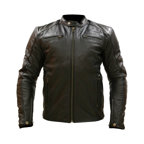 MCP Мотокуртка кожаная классическая Arizona Air Черная в Калуге