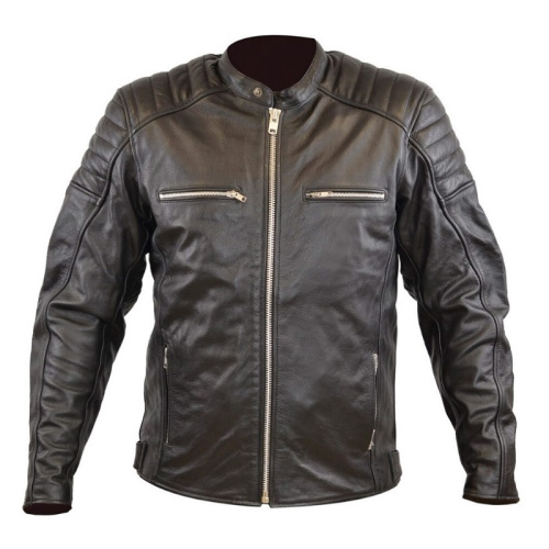 MCP Мотокуртка мужская кожаная Iron черный в Калуге