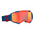 Scott Очки кроссовые Fury dark blue/neon red/orange chrome works в Калуге