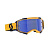 Scott Очки кроссовые Fury dark yellow/dark blue/blue chrome works в Калуге