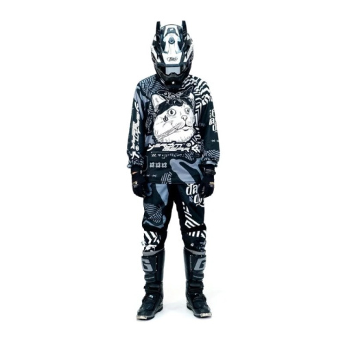 Grom Штаны кроссовые подростковые Gato в Калуге