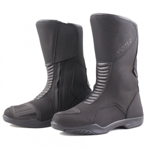 Moteq Кожаные мотоботы Phantom black в Калуге
