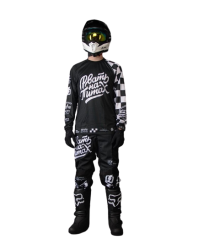 Grom Штаны кроссовые PBR Рвать на питах в Калуге