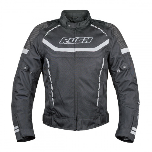 Rush Мотокуртка Walter текстиль Черный/Серый в Калуге